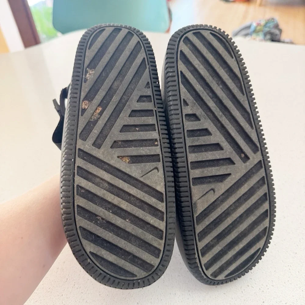Nike Calm Mule Men's Size 7 Women 8 Black Black Slip On Slides Shoes FD5130-001